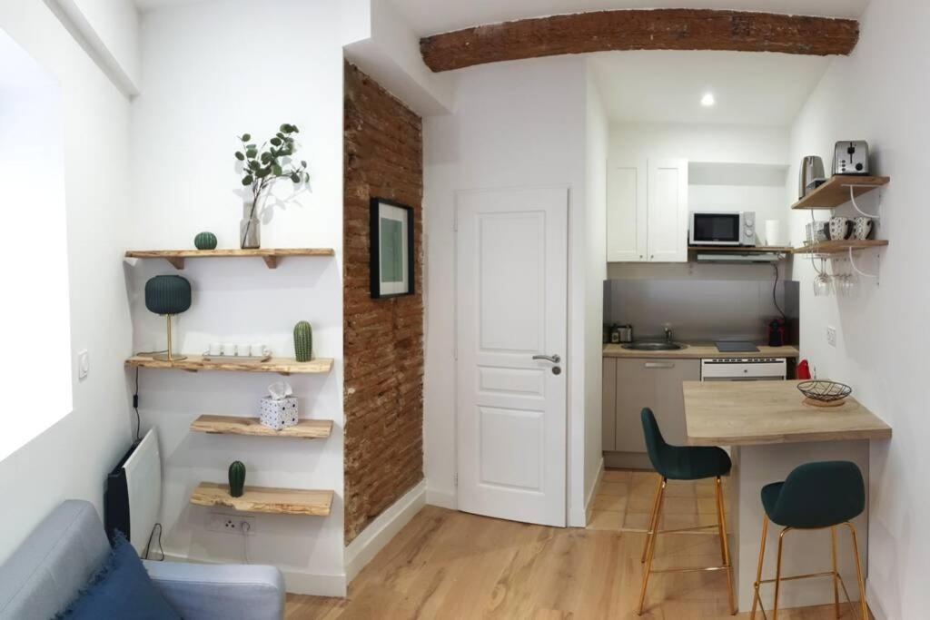 Studio Charmant-Confort-Hypercentre-Metro-Wifi تولوز المظهر الخارجي الصورة